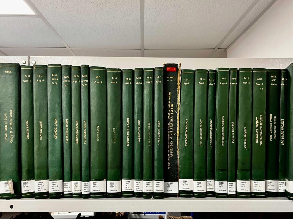 Documentos e registros do Consórcio Canambra